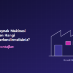 Kocaeli Dilovası'ndaki lazer kaynak makinesi üretim tesisini simgeleyen fabrika çizimi